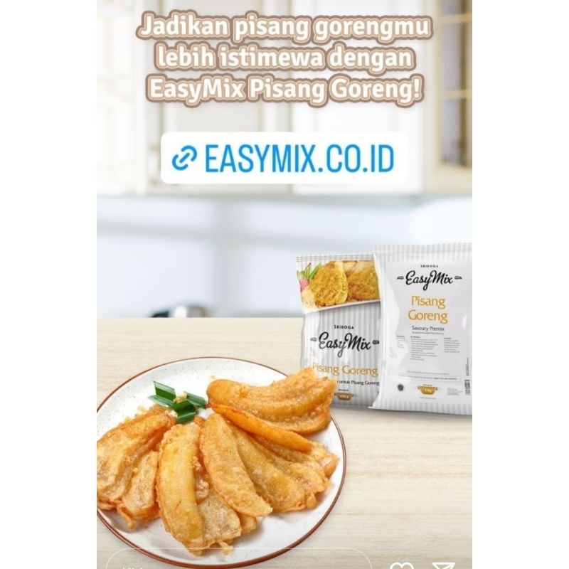 

Tepung Pisang Goreng Easy Mix 1 Kg