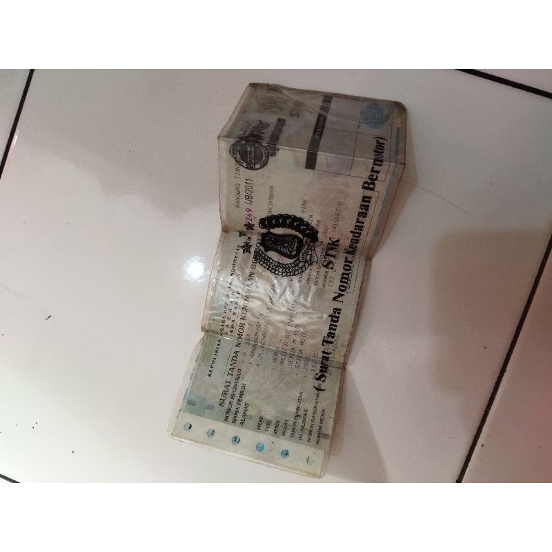 stnk vario 110 karbu lama old