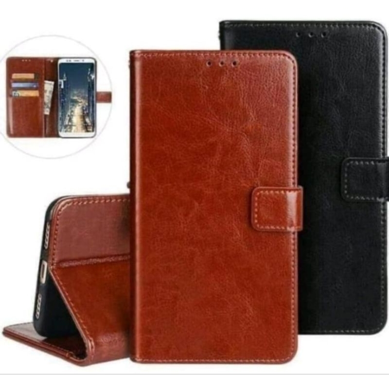 LEATHER CASE Y11/ Y12/ Y12I/ Y12S/ Y15/ Y17/ Y20/ Y20I/ Y20S/ Y21/ Y21A/ Y21T/ Y21S/ Y30/ Y30I/ Y33S/ Y33T/ Y50/ Y50I/ OPPO A5 2002/ A5S/ A7/ A9 2020/ A11K/ A12/ A32/ A33 2020/ A52/ A53/ A53S/ A55 4G/ A55 5G/ A57 4G/ A58 5G/ A72/ A77S/ A78 5G/ A83/ A92