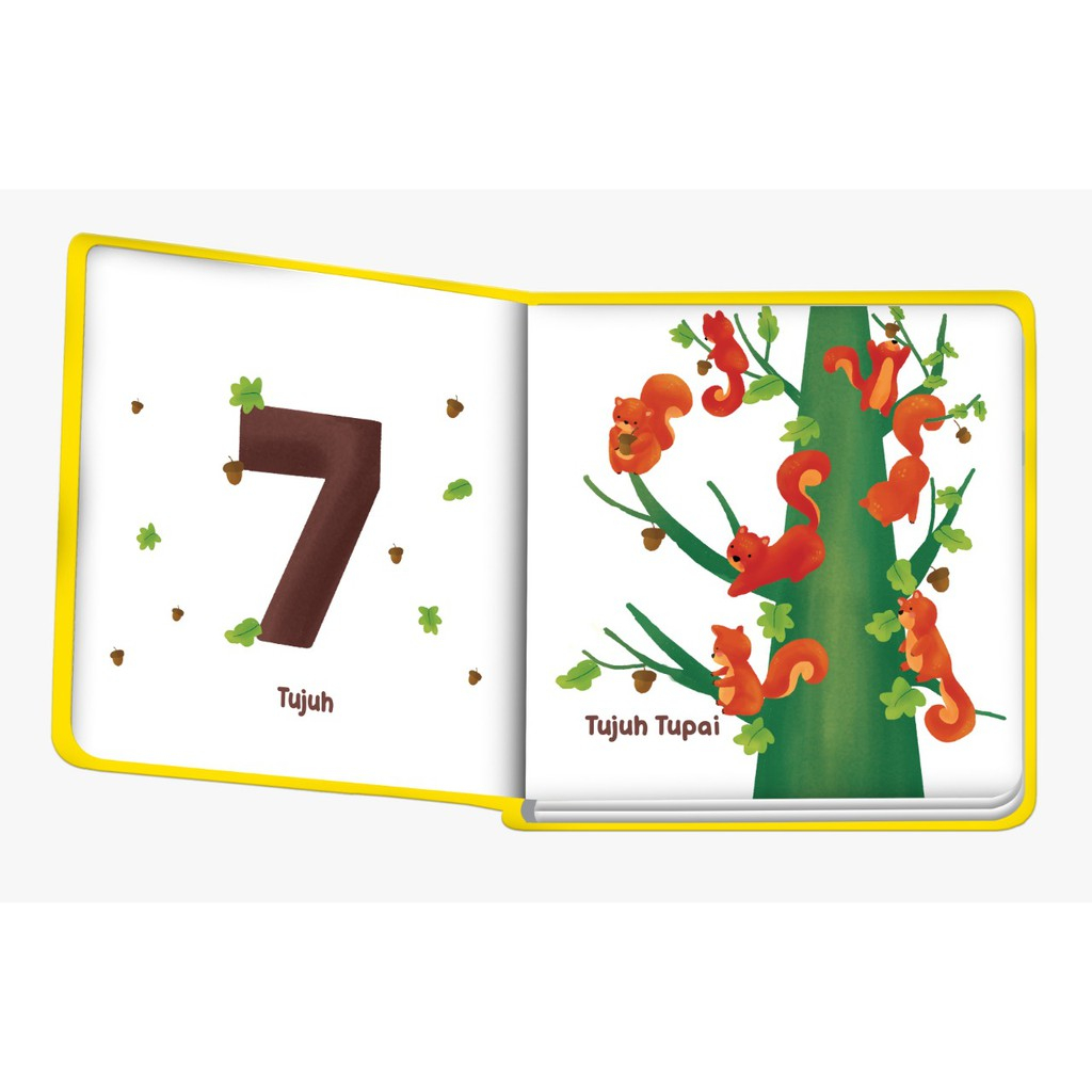 [Mizan] Seri Kumi: Belajar 123 (Boardbook)