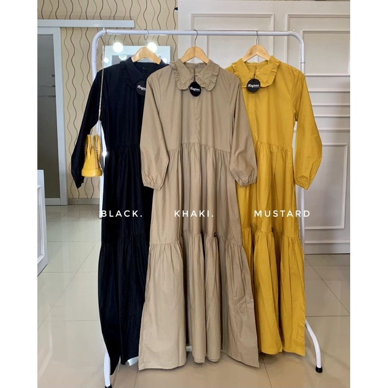 NUNA DRES BY KEYZAA/GAMIS KATUN POLOS