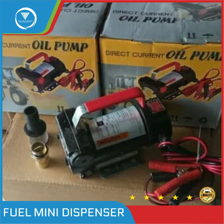 Pompa Minyak DC 12V-13A - Pompa Transfer BBM Solar Pommini Pertamini