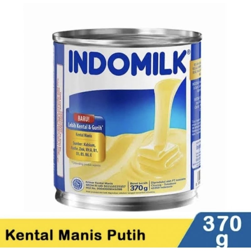 

Indomilk Putih 370g. exp Maret 2024.