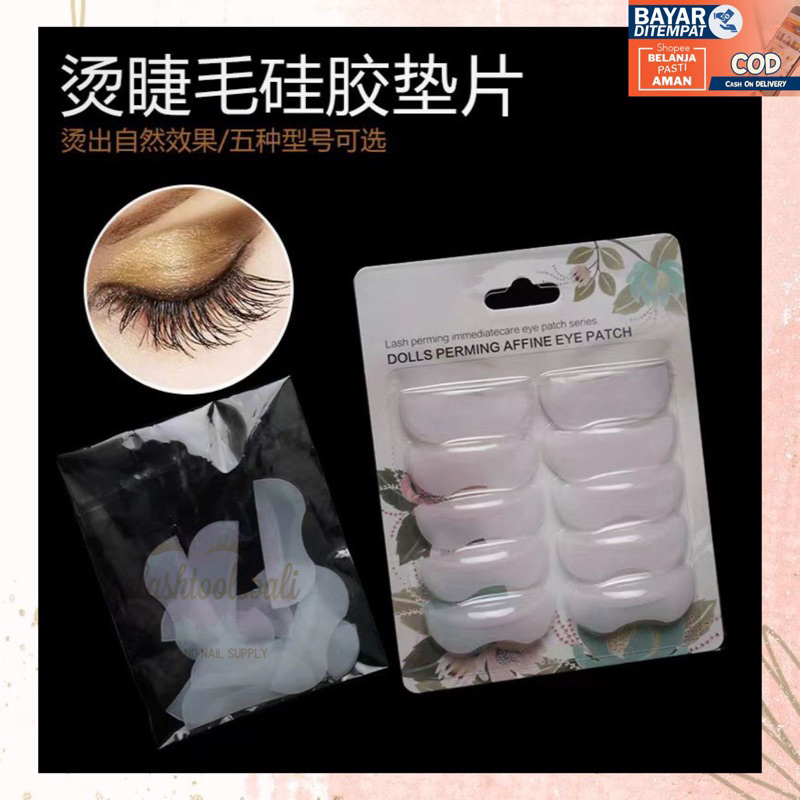 DOLLS PERMING EYEPATCH/SILICONE LASHLIFT/SILIKON PENGERITING BULU MATA LASH LIFT