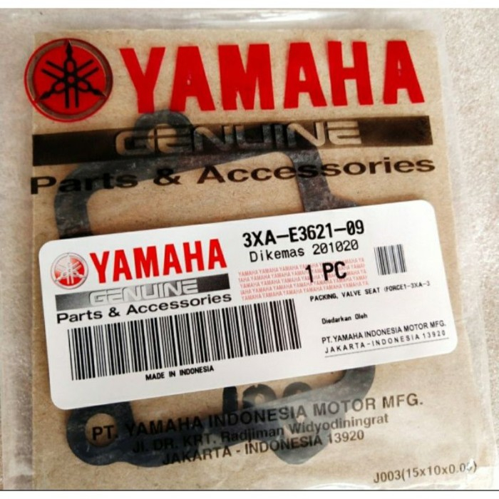 Packing Paking Gasket Valve Membran Yamaha F1ZR FIZR F1Z FIZ R F1 Force 1 F1 Original YGP 3XA-E3621-09