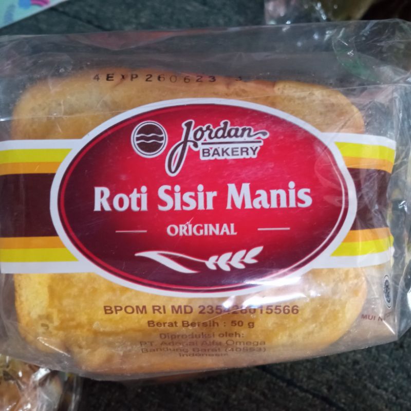 

Jordab Bakery Roti sisir manis Original 5pcs