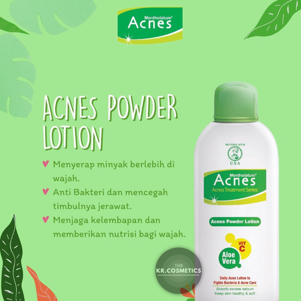 Acnes Starter Pack paket travel (Creamy Wash + Powder Lotion + Sealing Jell) 3in1