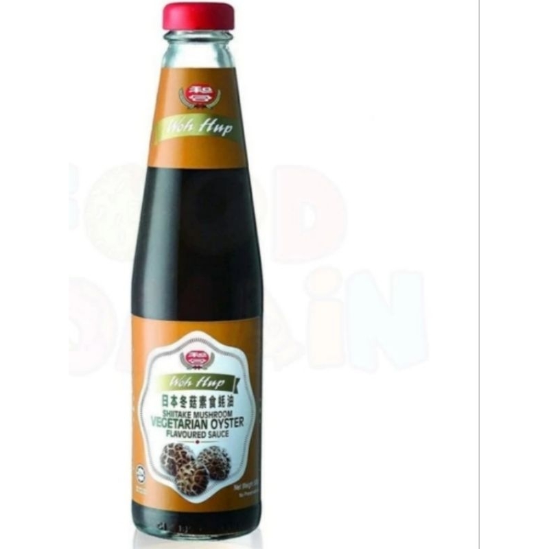 

Woh Hup Shitake Vegetarian Oyster Flavoured Sauce - Saus Tiram Vegetarian 500 gram