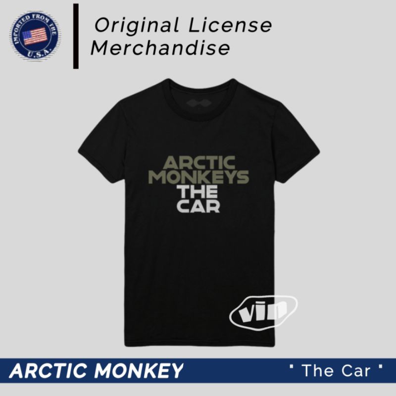 Arctic Monkeys Kaos Band T shirt Band Music Original Official Licensed Merchandise ArcticMonkeys
