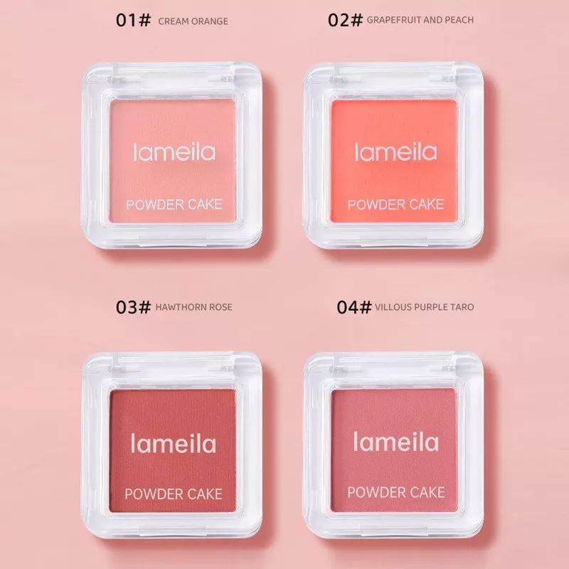 ♥️G.A.SHOP♥️ LAMEILA BLUSH ON EYESHADOW MATTE BOX FLOWER