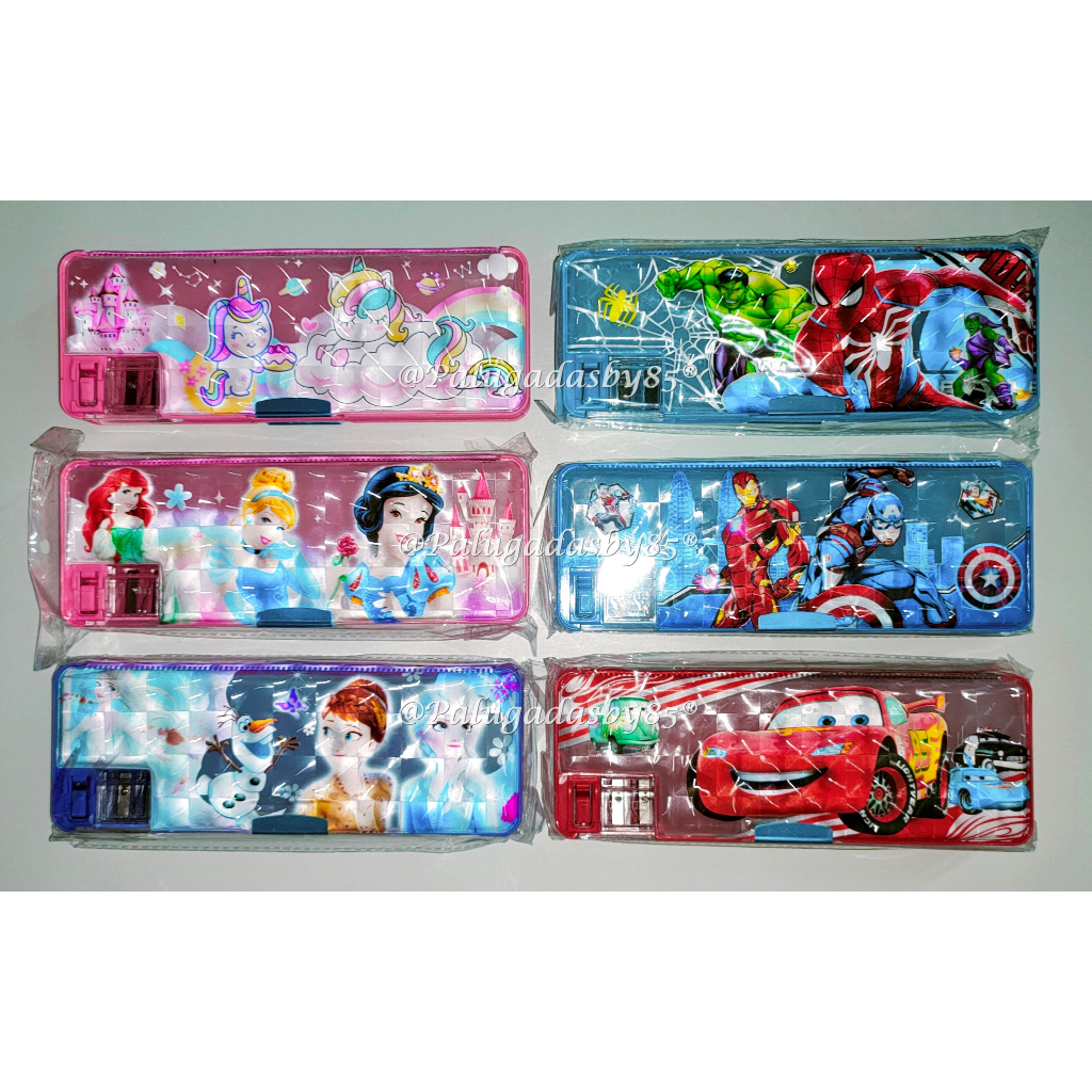 

(1 Biji) Kotak Pensil Magnet 3D C-5212 23*8*3.5 cm / Pencil Case Magnet Hologram / Tempat Pensil Magnet Hologram / Kotak Pensil Fancy