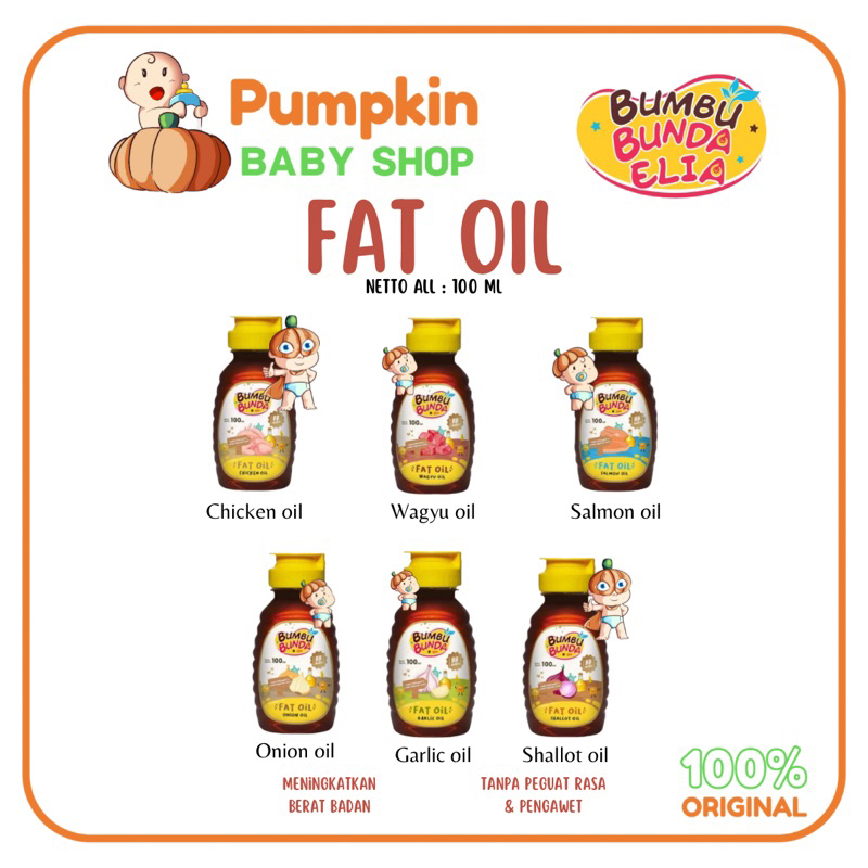 Bumbu bunda By Elia FAT OIL tanpa Msg fat oil