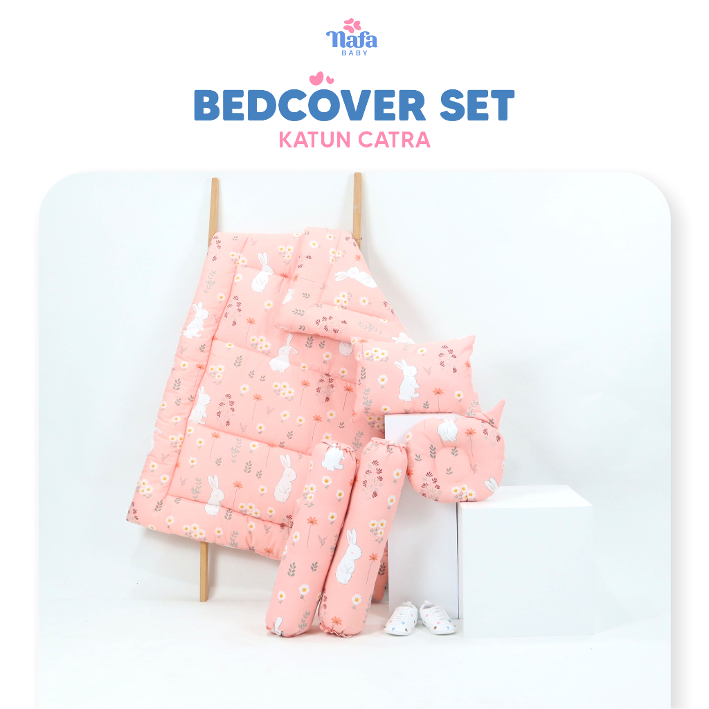 BEDCOVER BABY BEDDING SET/ BEDCOVER BAYI SET BANTAL GULING /NAFA BABY