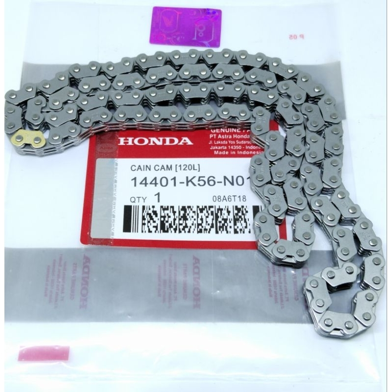 KETENG (K56) RANTAI KETENG/RANTAI MESIN CB150R/CBR (NEW LED) SUPRA GT-R 150 ORI.