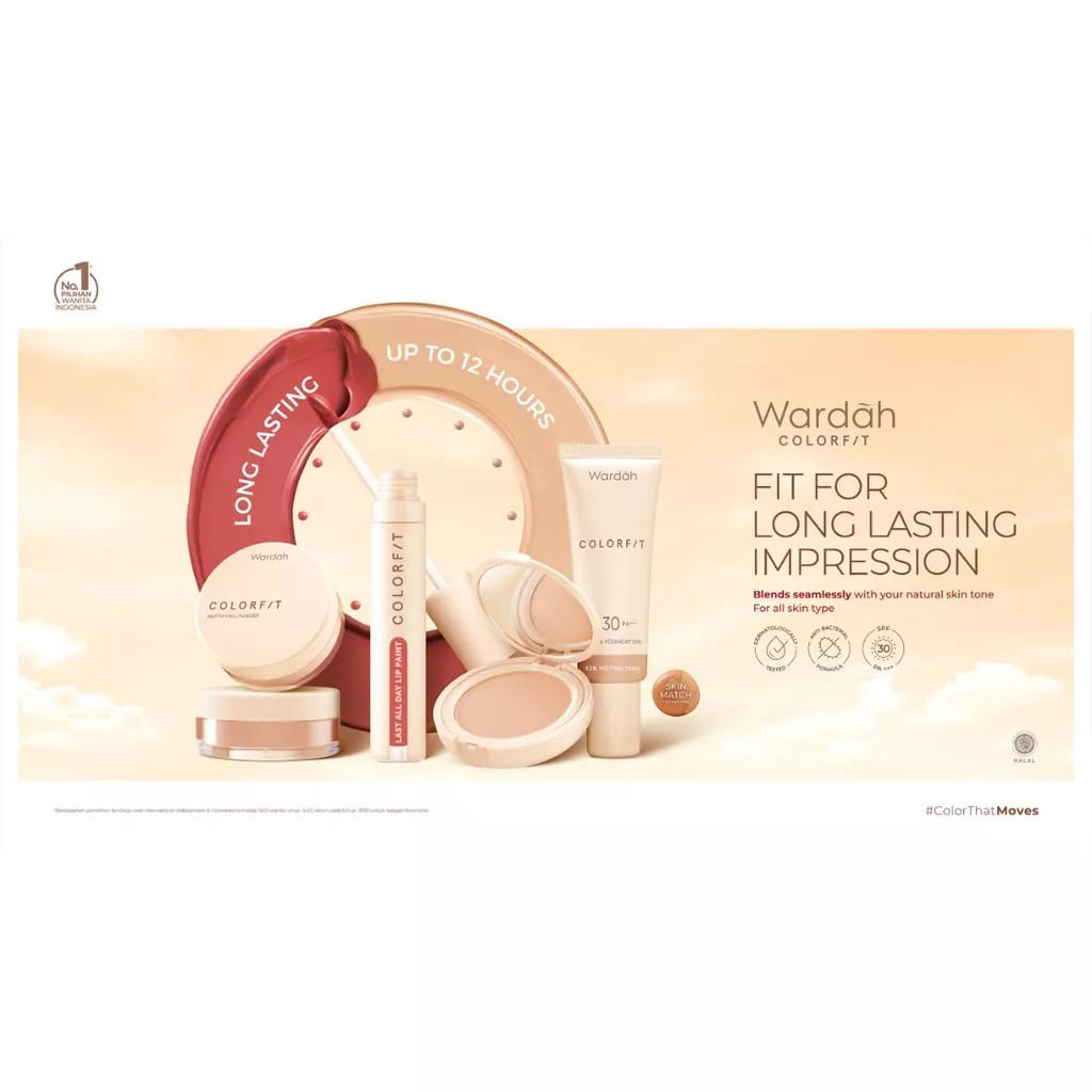 Wardah Colorfit Ultralight Matte Lipstick / Wardah Korean Limited Edition