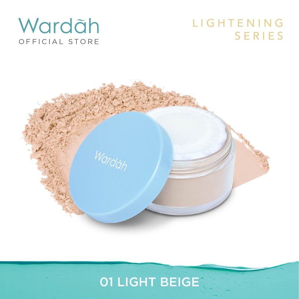 Wardah Lightening Matte Loose Powder 20g | Bedak Tabur