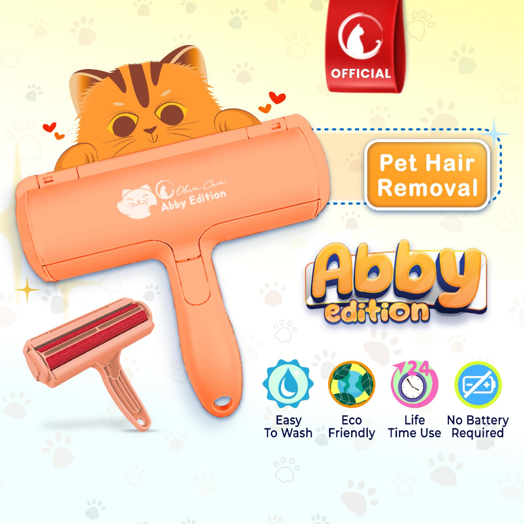 OLIVE CARE Pet Hair Removal ABBY BETTY Limited Editon - Pembersih Bulu Kucing/Anjing