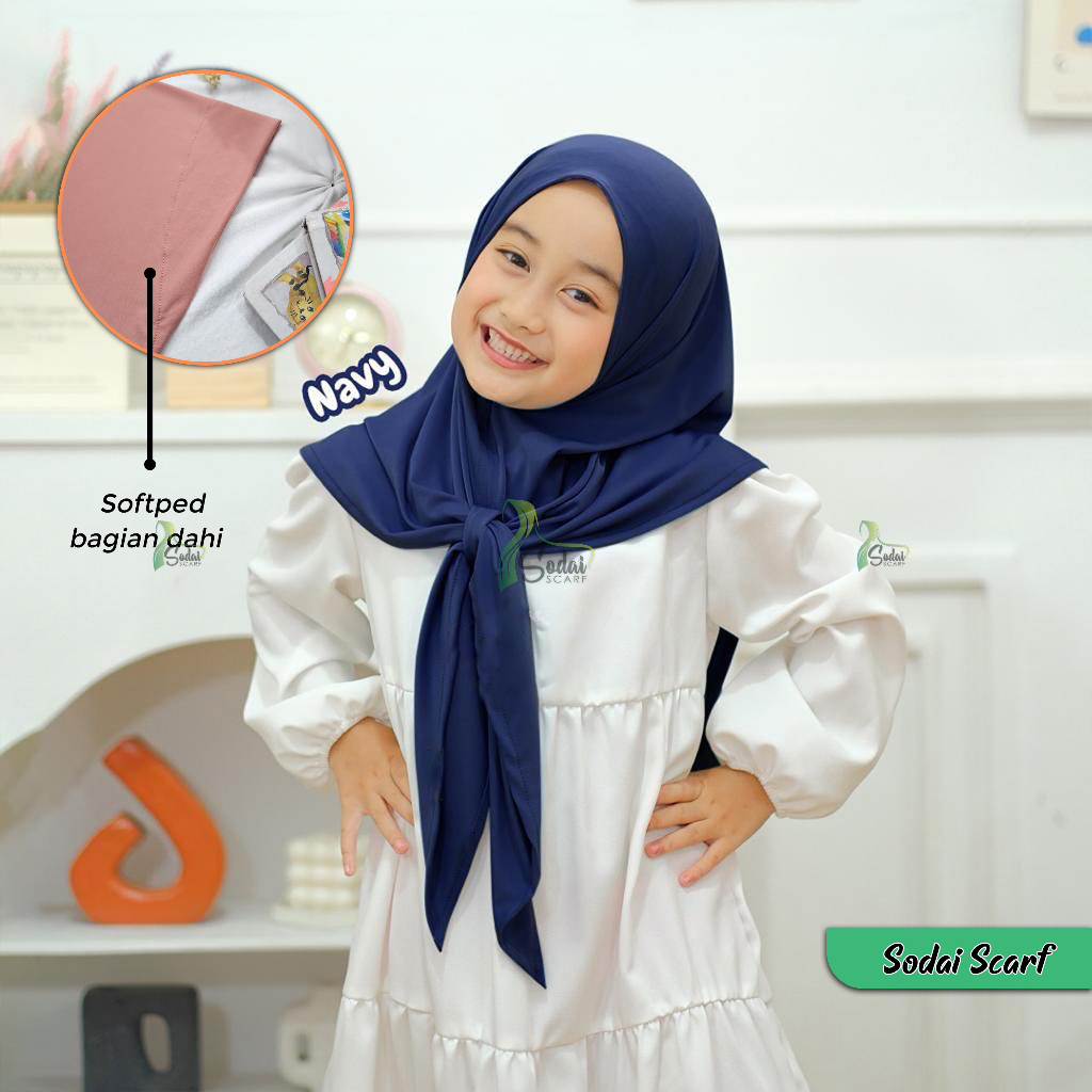 Segitiga Soft Pet Instan Jersey Remaja 5 - 10 Tahun