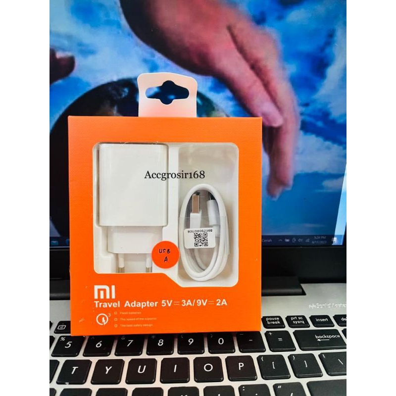 TC / CHARGER XIAOMI 3A 5V  USB MICRO ORIGINAL