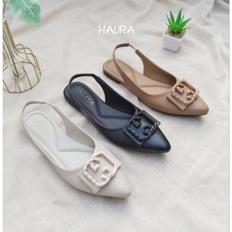 Aliyashoes Sandal Flat Mules Haura