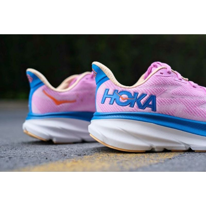 Hoka clifthon 9 sepatu sport wanita