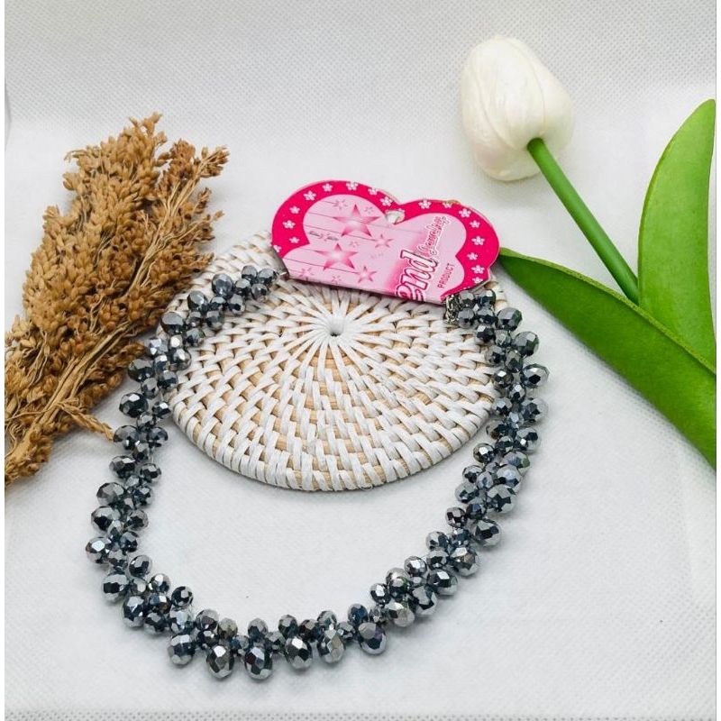 Kalung Choker Crystal Glamour