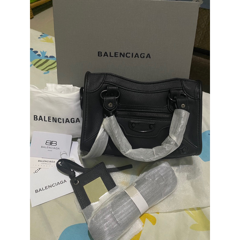 Balenciaga city black small