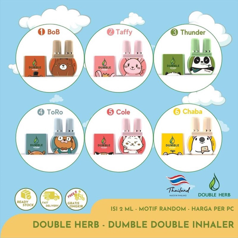 Dumble Double Inhaler - Original Thailand ( EXP 2025 )