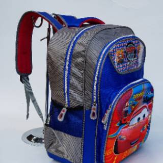 TAS ANAK BERKUALITAS Tas Anak Sekolah Baru - Ransel SD 2 KANTUNG Avengers 6D Timbul IMPORT