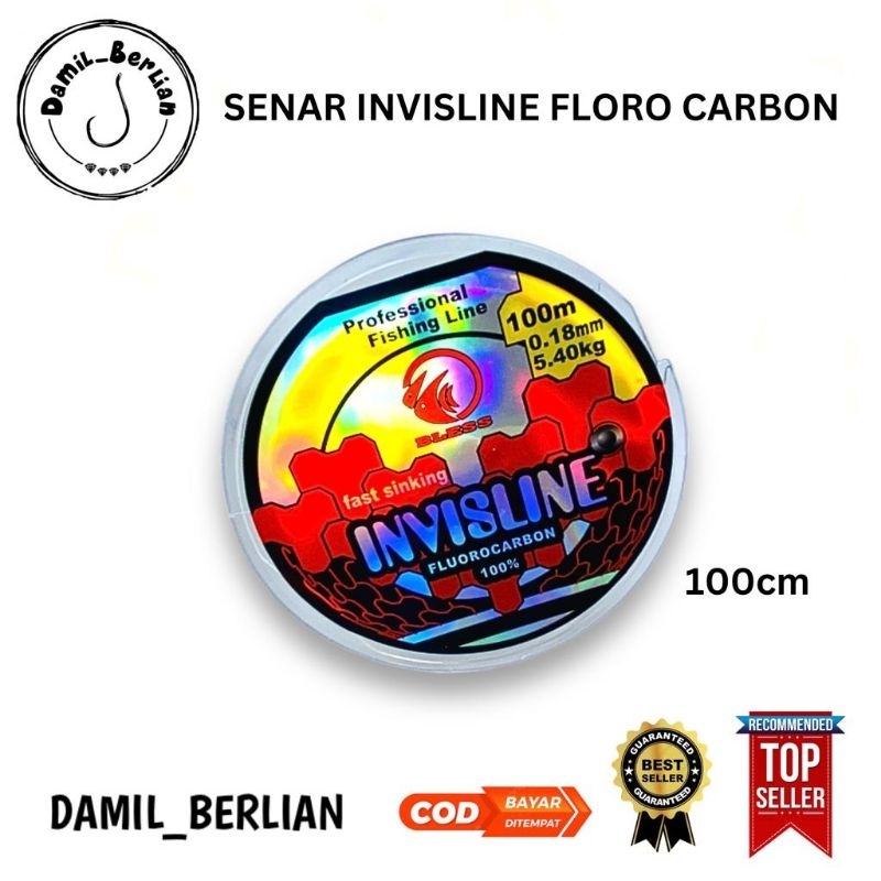 SENAR PANCING INVISLINE FLORO CARBON GROSIR DAMIL_BERLIAN