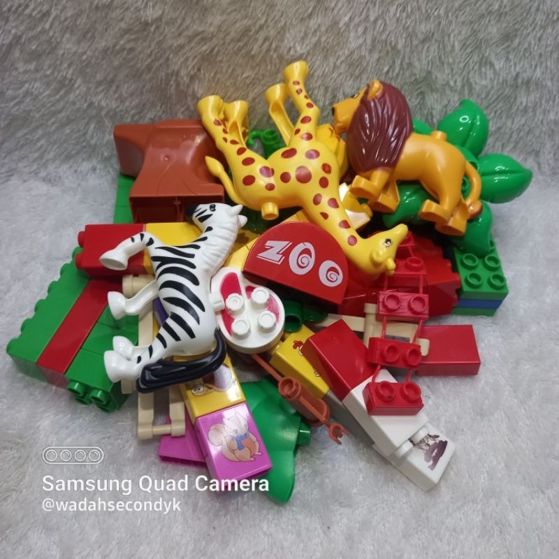 Preloved Mainan Ala Lego Duplo Zoo