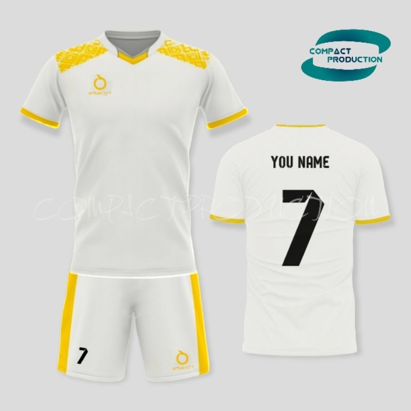 jersey ortus ( Custom Pasang Sablon Nama + Nomor ) baju olahraga pria / wanita dewasa olahraga sepak bola futsal voli tenis badminton