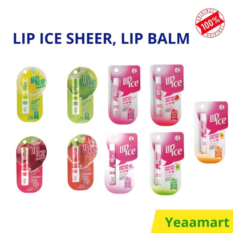 LIP ICE SHEER COLOR || Lip Balm 2.2Gr Original