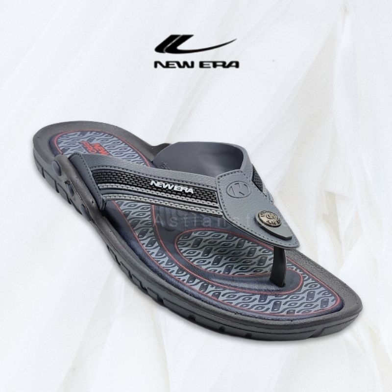 Sandal Jepit Pria Karet New Era Motif Batik