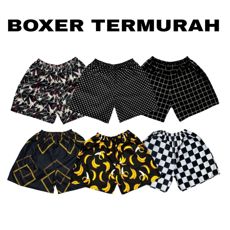 BOXER PRIA WANITA/BOXER PREMIUM/BOXER MURAH/BOXER KEREN/BOXER