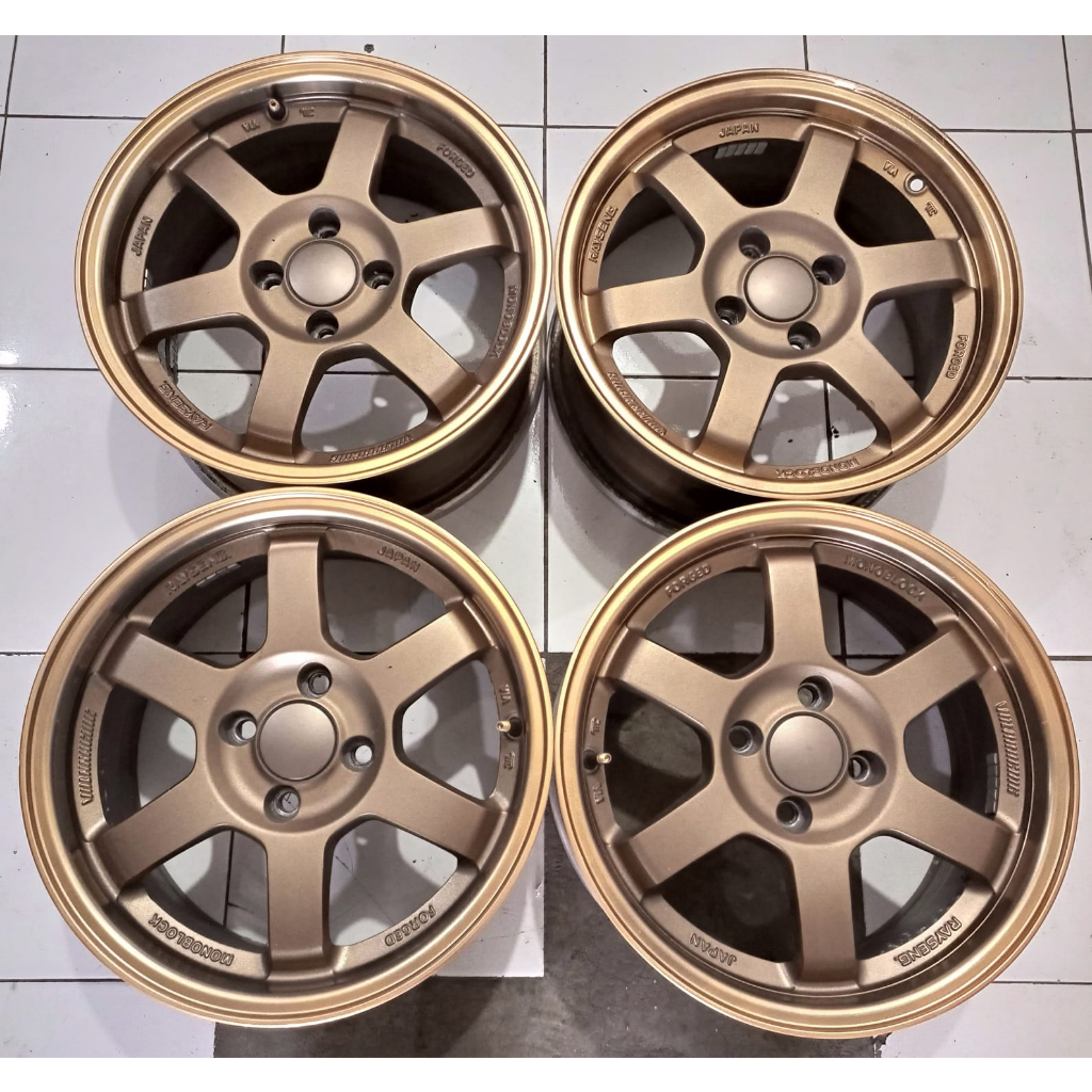 VELG MOBIL SECOND TE 37 RING 15 LEBAR 7 PCD  4X100 ET 35