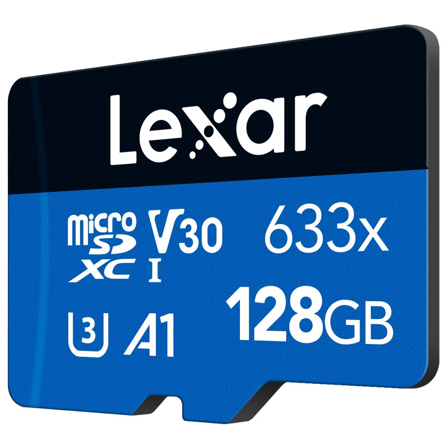 Lexar High Performance 633x Micro SD Card 128Gb 100MBps