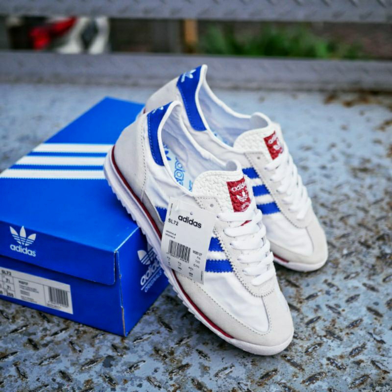 Adidas SL72 White Blue Red Original Made In Indonesia