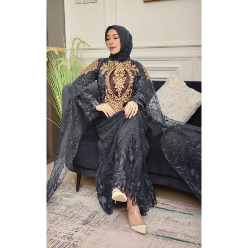 FASHION MUSLIM//GAMIS SORAYA BORDIR (JUMBO LD 120CM)//SERAGAMAN KELUARGA//BAJU PESTA//GAMIS WISUDA//LAMARAN PERNIKAHAN//BAJU KONDANGAN//BAJU LEBARAN//KEBAYA MODERN//KEBAYA ORIGINAL//By Pelangi Jaya