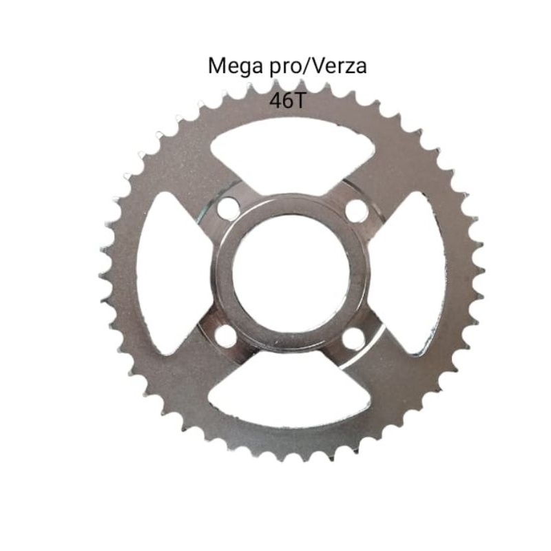 gir gear belakang Honda Mega pro Verza gl pro Tiger 428 45T