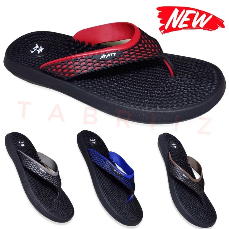 BARU Sandal kesehatan pria ATT sandal refleksi sandal harian pria - Model Trendi