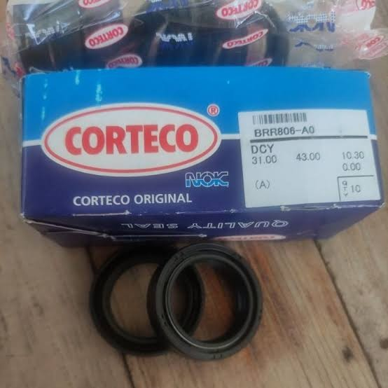 Oil seal shock depan Tiger GL Pro Neo DCY 31x43x10.3 NOK CORTECO