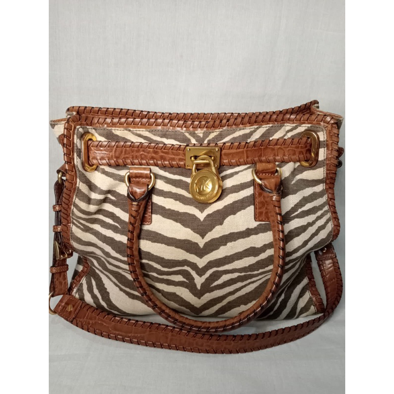 preloved MK hamilton tote bag with strap