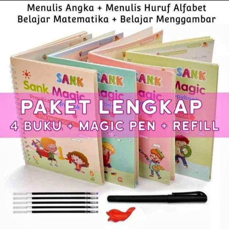 

Buku Ajaib Untuk Sikecil Dipakai Buat Belajar
