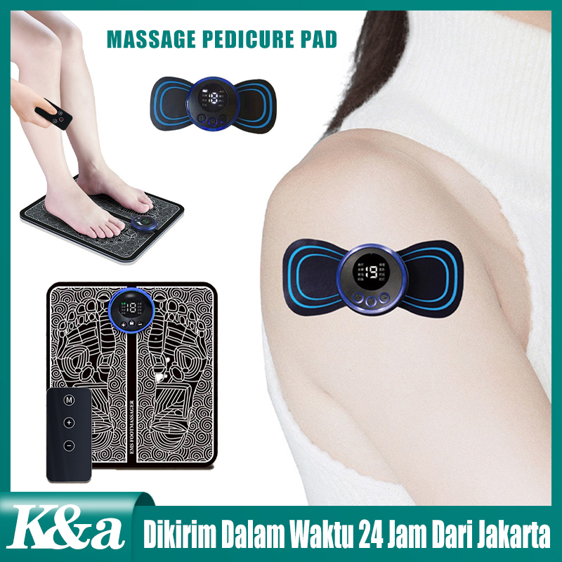 Alat Pijat Kaki / Ems Foot Massager / Alat Terapi Kaki / Akupunktur Pengisian Meningkatkan Sirkulasi Darah Meredakan Sakit