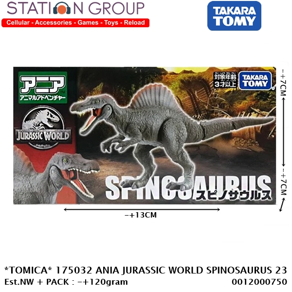 TOMICA 175032 ANIA JURASSIC WORLD SPINOSAURUS - ACTION FIGURE