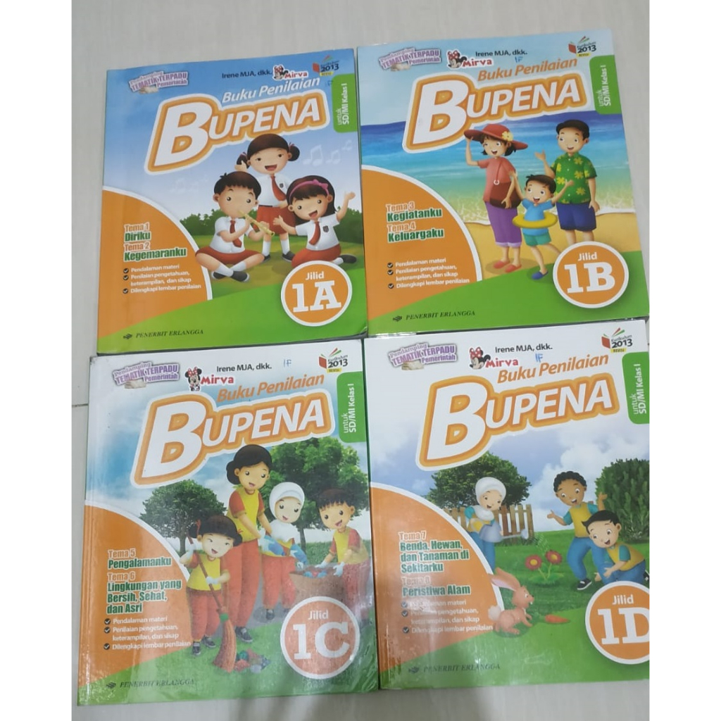 

Buku Bupena kelas 1 SD kondisi bagus Kurikulum 2013 Revisi