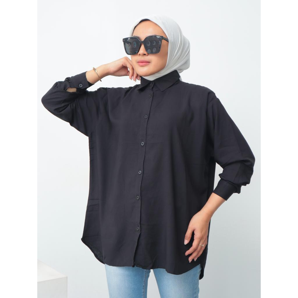 Kemeja Rayon Delina Oversize - 2201.02.113