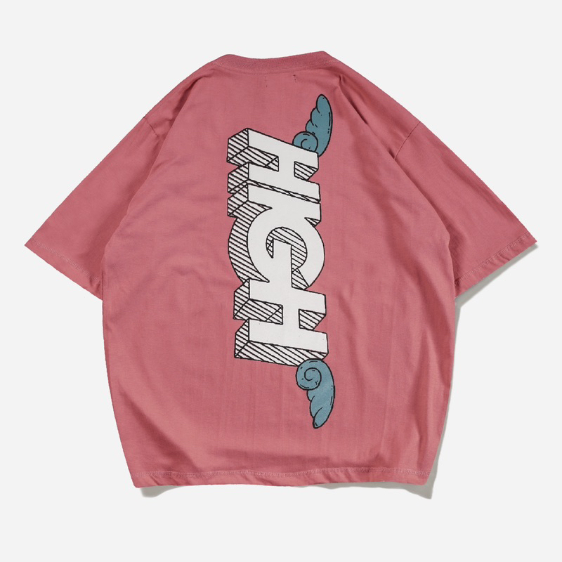 [N01234] T-shirt Oversized Distro Motif - HIGH - XXX