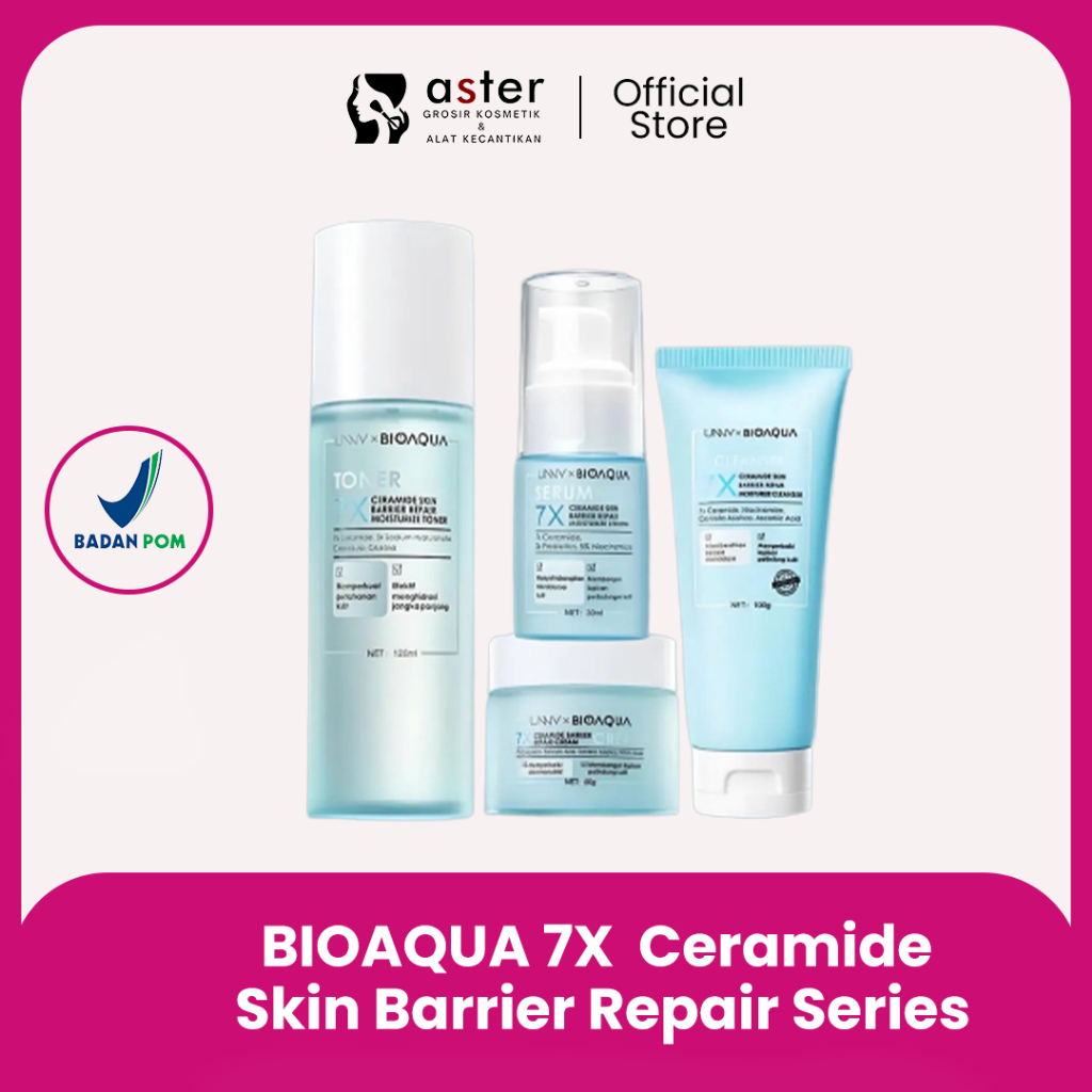 Aster Kosmetik - UNNY X BIOAQUA 7X Ceramide Skin Barrier Repair Series
